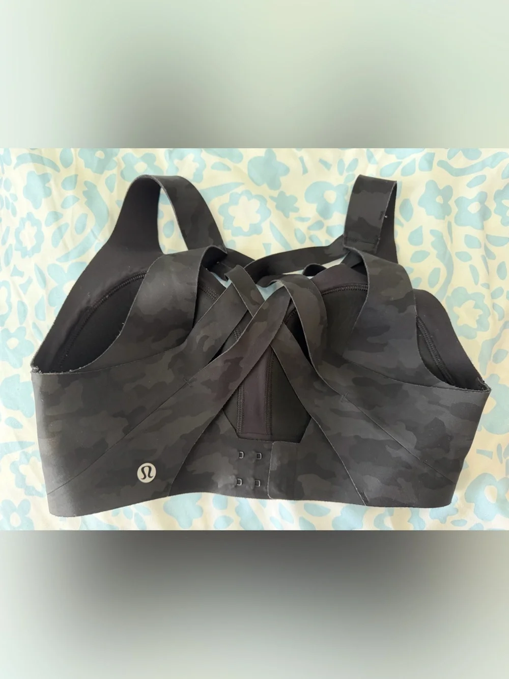 Lululemon Enlite Bra Weave High Support in Heritage Black Camo size 32C